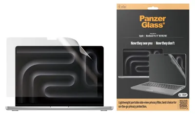 Productafbeelding van PanzerGlass Privacy Screenbeschermer voor MacBook Pro 14"/M1/M2/M3/M4