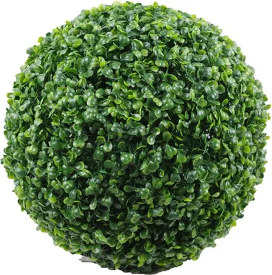 Produktbild von Buchsbaumkugel 8 bis 35cm Buchsbaum Kugel grün künstlicher Buchsbaum Buxus, Größe:Ø 20cm