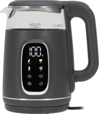 Produktbild von Adler AD 1305 GS Wasserkocher 2200 W - 5 Temperatureinstellungen, 360°-Sockel