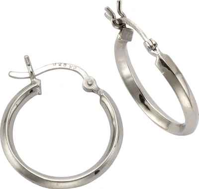 Produktbild von Damen Creolen 925 Sterling Silber Ø 20mm