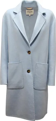 Produktbild von L6613 Cappotto Donna Since're Woman Coat Light Blue