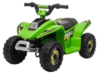 Produktbild von Kinder Quad Elektro 6V Kinderquad mit Vorwärts-, Rückwärtsfunktion für Kinder 1,5-3 Jahre bis 20 kg Grün