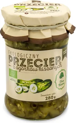 Zdjęcie produktu dla PRZECIER Z OGÓRKÓW KISZONYCH280 g - DARY NATURY