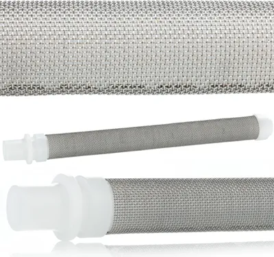 Zdjęcie produktu dla Filtr paluszkowy biały 60 mesh do agregatu malarskiego 1szt.