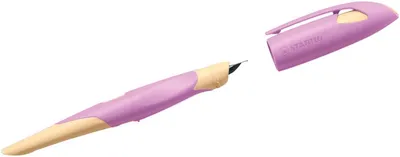 Image de STABILO EASYbirdy Pastel L avec plume A rose pâle/apricot