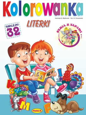 Zdjęcie produktu dla Literki. Kolorowanka