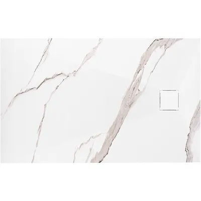 Produktbild von Sprchová vanička REA MAGNUM CARRARA WHITE 80x100