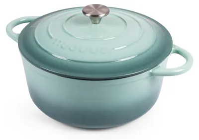 Productafbeelding van Solidchoice - Emaillen Gietijzeren Braadpan met Deksel 6,4 Liter