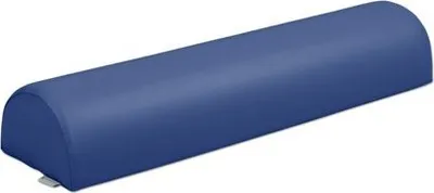 Produktbild von Habys Lagerungsrolle Halbrund, Nackenrolle, Knierolle Lagerungsrolle, Lagerungskissen für Massage und Therapie Kniehalbrolle, 60x15x10 cm, Marineblau
