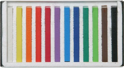Produktbild von Cretacolor Hartpastell-Starterset - kreative Pastellkreiden für Kinder