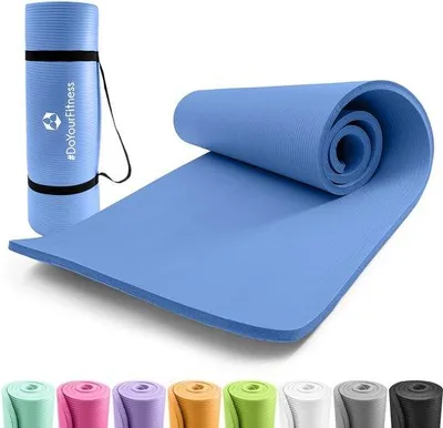 Productafbeelding van Dikke fitnessmat voor pilates, aerobics en yoga - Yamuna - #DoYourFitness