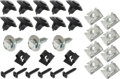 Produktbild von Unterfahrschutz Clips / Klammern Schrauben Set für VW Audi Seat Skoda