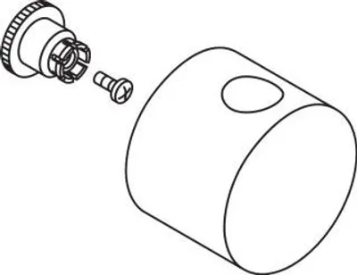 Zdjęcie produktu dla hansgrohe HG Griff Quattro Axor Uno chrom