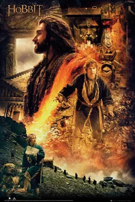 Produktbild von Hobbit, The Poster Desolation of Smaug Fire