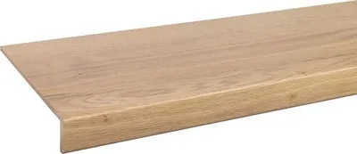 Image de Marches Revêtement PVC Chêne clair 100 x 30 cm Résistant aux rayures – à l'unité