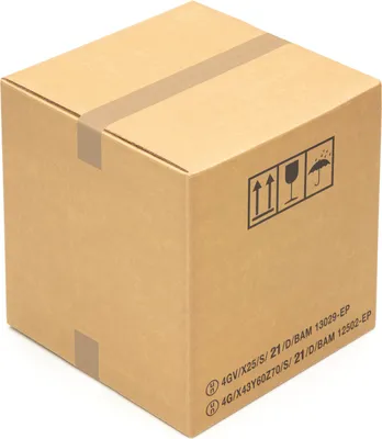 Produktbild von 60 Gefahrgut Kartons 390 x 390 x 430 mm Wellpappe Versandkartons Gefahrstoffe