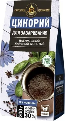 Produktbild von Zichorie natur. RUSSKIJ ZICHORIE 200g