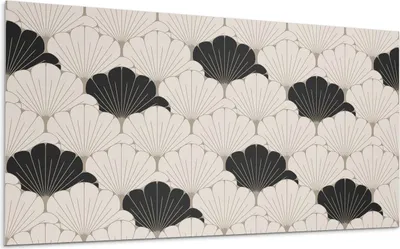 Produktbild von Stilvolles Blattmuster – Selbstklebende Fliesen – Wandverkleidung – Wandpaneel – PVC Fliesen – Vinylflisen – PCV Flisen – Selbstklebend – Wanddeko – 120 x 60 cm