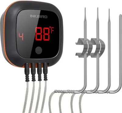 Obrázek produktu pro Teploměr na grilování masa, připojení Bluetooth, magnetické provedení