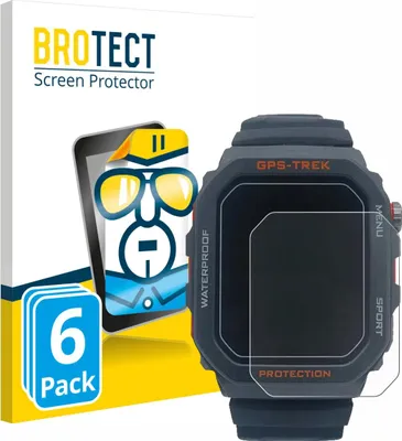Produktbild von 6x Für Banlvs Smartwatch 1.73" Schutzfolie BROTECT Displayschutz Display Schutz Folie Klar Transparent