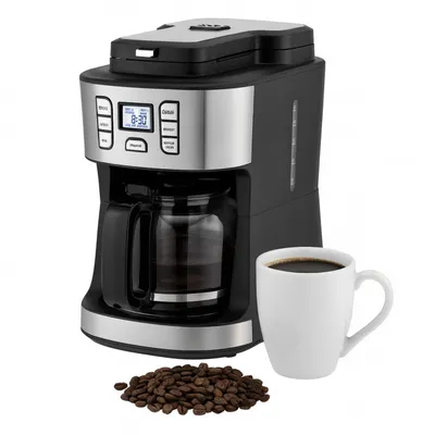 FORSMANO 2-in-1 Kaffeemaschine, 19 Bar, mit 600ml Wasserflasche, Kapselmaschine & Pulvermaschine, 40s Aufheizzeit, für Espresso & Kaffee
