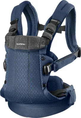 Produktbild von BabyBjörn Harmony 3D Mesh Babytrage Marineblau