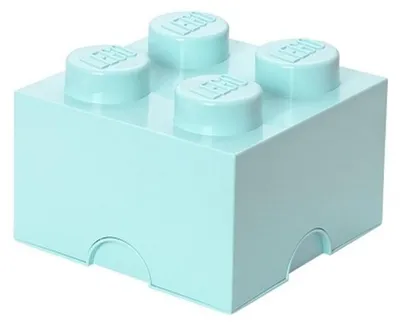 Produktbild von LEGO Aufbewahrungsbox 250 x 250 x 180 mm – aqua