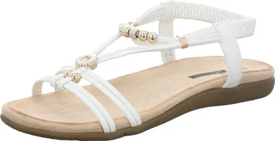 Produktbild von living UPDATED Damen-Sandalette Weiß, Farbe:weiß, EU Größe:39