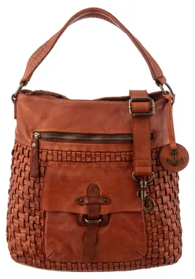 Produktbild von Harbour 2nd UP.13298 Iris Urban Poets Leder Umhängetasche cognac