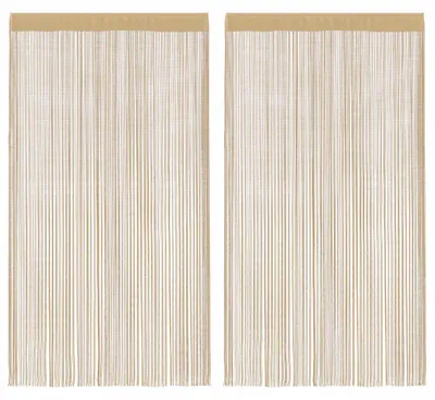 Immagine prodotto di VIDAXL -Kabelvorhänge 140x250 cm Beige 2 STS