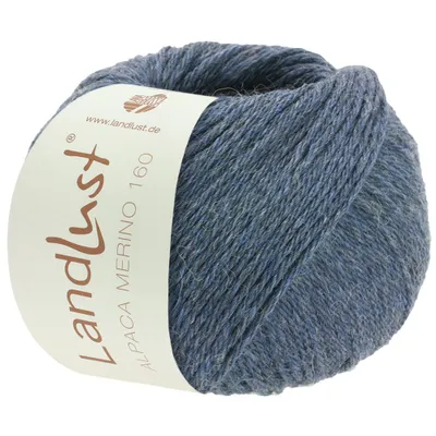 A ball of blue yarn with a label.