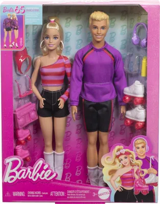 Produktbild von Mattel Ken & Barbie Fashionista Doll 2PK - 65th Anniversary