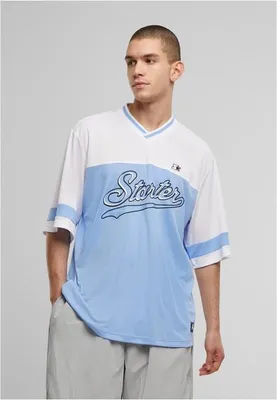 Obrázok produktu pre Pánske tričko Starter V-Neck Mesh Tee carolinablue - XXL