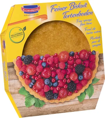 Image de Fond de biscuit fin KuchenMeister Base pour fonds de fruits 250g