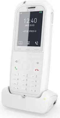 Zdjęcie produktu dla Snom M90, Biały, LCD, 5,08 cm (2"), 240 x 320 px, 262144 kolorów, Litowo-jonowa (Li-Ion)