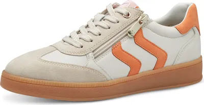 Produktbild von Marco Tozzi Damenschuhe sportlicher Schnürer Beige Freizeit, Schuhgröße:42 EU