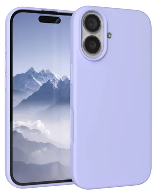 Produktbild von EAZY CASE Silikonhülle für Apple iPhone 17, Silikon Backcover Schutz in Violett