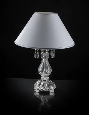 Productafbeelding van Tafel lamp, tafellamp, kroonluchter, kristal, antiek, lamp, verlichting