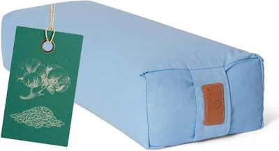 Immagine prodotto di Cuscinoper la meditazione, imbottito con crusca di grano saraceno – Cuscino ergonomico per lo yoga, disponibile in diversi colori – 67 cm