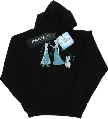 Produktbild von Disney - "Frozen" Kapuzenpullover für Damen BI8275 (XL) (Schwarz)