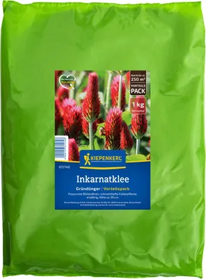 Produktbild von Kiepenkerl Gründüngung Inkarnatklee Trifolium incarnatum 1 kg
