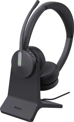 Immagine prodotto di Yealink BH70 Dual - cuffie - on-ear - Bluetooth - wireless - cancellazione attiva del rumore - USB-A tramite adattatore Bluetooth