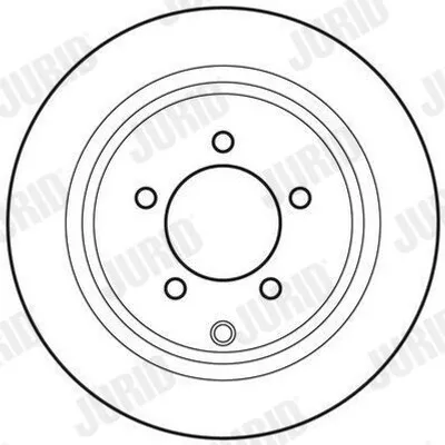 Produktbild von 2x JURID Bremsscheibe 562756JC für JEEP COMPASS (MK49) für CHRYSLER SEBRING (JS)
