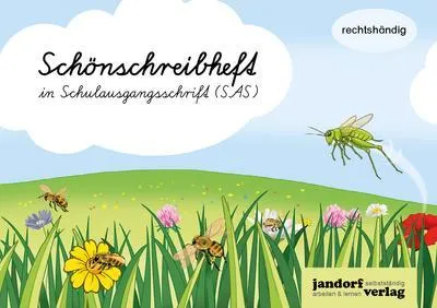 Obrázok produktu pre Schönschreibheft in SAS- rechtshändig - Schulausgangsschrift