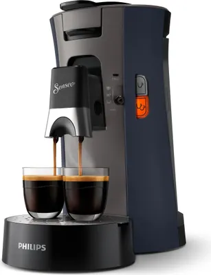 Obrázek produktu pro Senseo CSA240/71, Kávovar na kapsle, 0,9 l, Kávová kapsle, 1450 W, Modrá, Šedá