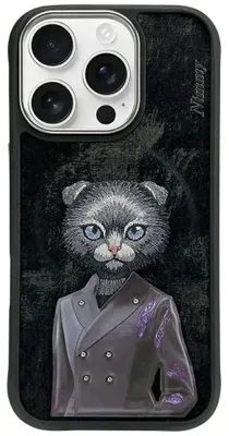 Obrázek produktu pro Pouzdro Nimmy Magnetic Fashion Cute Pet Magsafe Na Iphone 16 Pro - Czarne