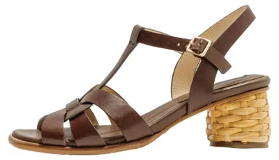 Image de Neosens Sandales à talons pour Femme S3302 RESTORED SKIN BROWN /MALVASIA Couleur Marron