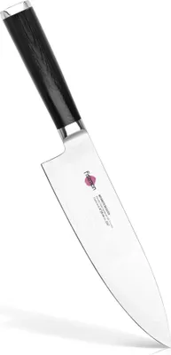 Zdjęcie produktu dla Fissman-Kensei Musashi nóż szefa kuchni, stal damasceńska 67 warstw, 20 cm, srebrny/czarny
