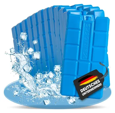 Produktbild von 12 x NEMT Kühlakku 750 ml Kühlelemente für die Kühltasche oder Kühlbox Kühlakku