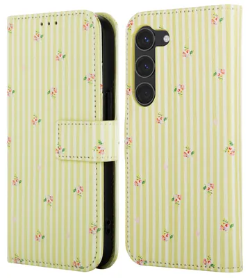 Obrázok produktu pre Knižnica imoshion Design pre Samsung Galaxy S23 – Garden Stripes